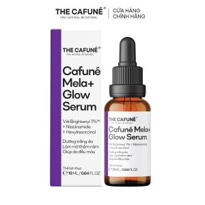 Dưỡng Chất Serum Giảm Thâm Nám, Dưỡng Sáng Và Đều Màu Da Toàn Diện Cafuné Mela+ Glow Serum 19ml