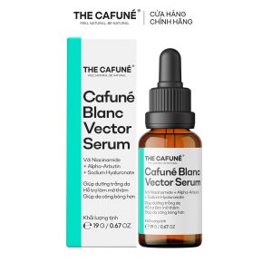 Serum Giúp Dưỡng Trắng Sáng Da, Mờ Thâm Và Đốm Nâu Cafuné Blanc Vector Serum 19ml
